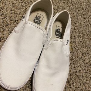 Vans, size 19, slip on
